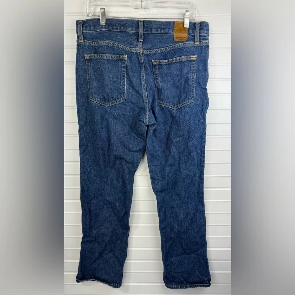 Goodfellow & Co. straight leg dark wash men’s jeans. Size 34wX30L - Picture 2 of 4